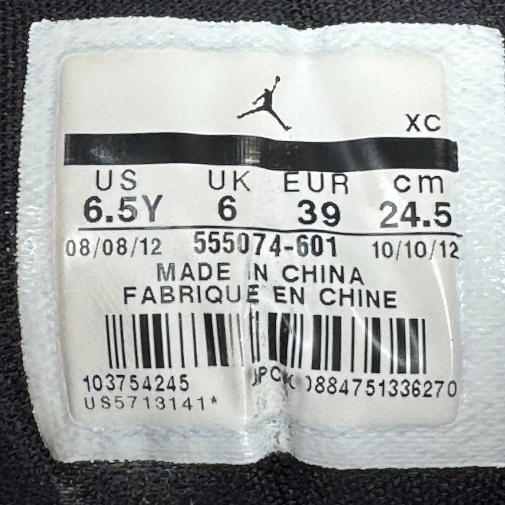 NIKE Air Jordan 1 Retro '97 TXT Gym Red/Black Size 6.5Y Youth